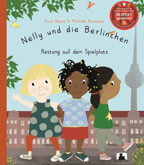 Titelseite Nelly und die Berlinchen. Rettung auf dem Spielplatz