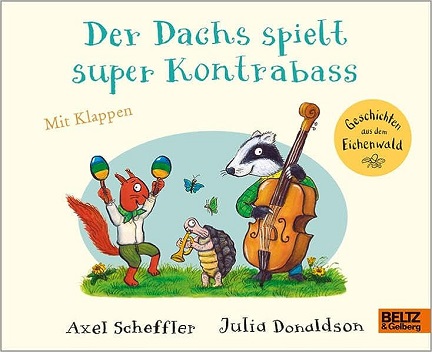 Der Dachs spielt super Kontrabass Cover