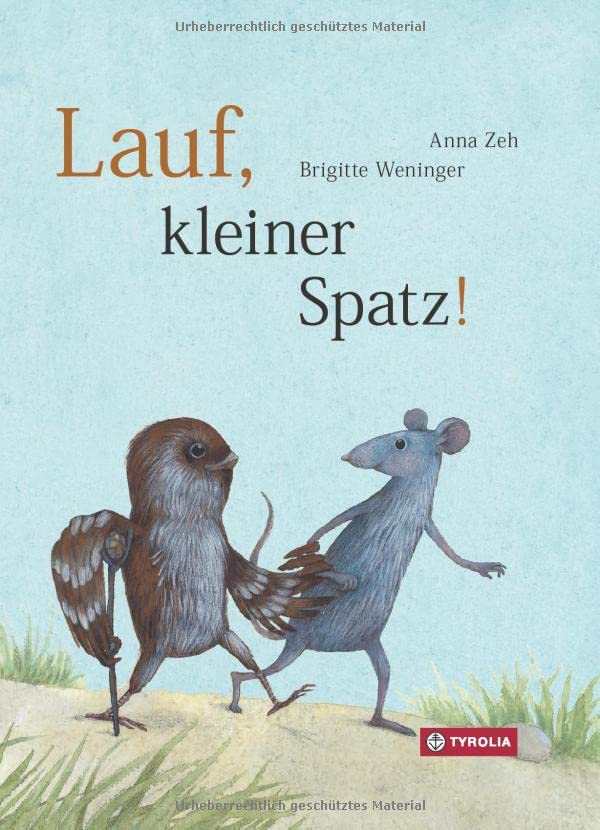 Lauf kleiner Spatz
